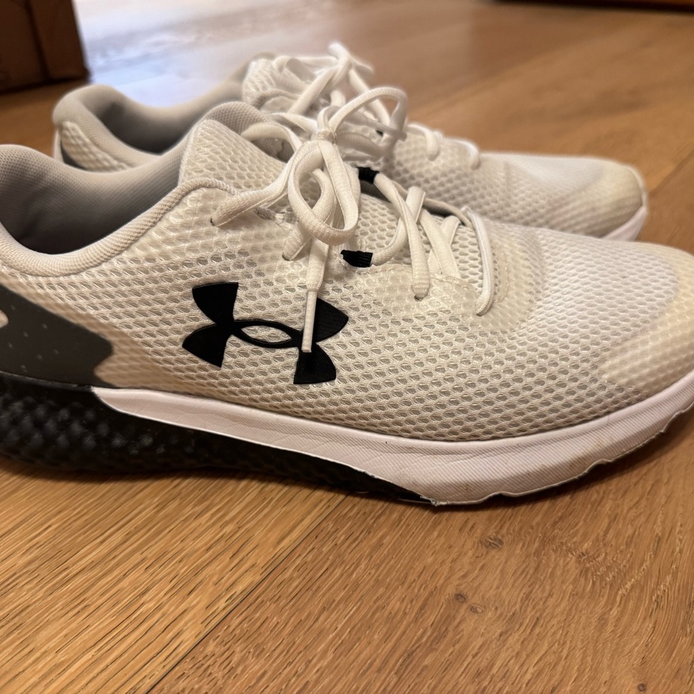Under Armour LuxeFoam White and Black Shoes